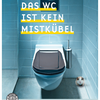 Flyer "Das WC ist kein Mistkübel"