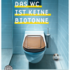 Flyer "Das WC ist keine Biotonne"